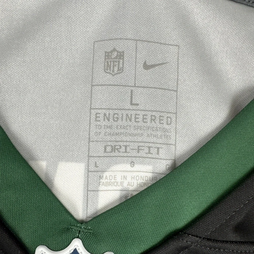 New! Sauce Gardner New York Jets Mens L Black NFL Jersey football tailgate
